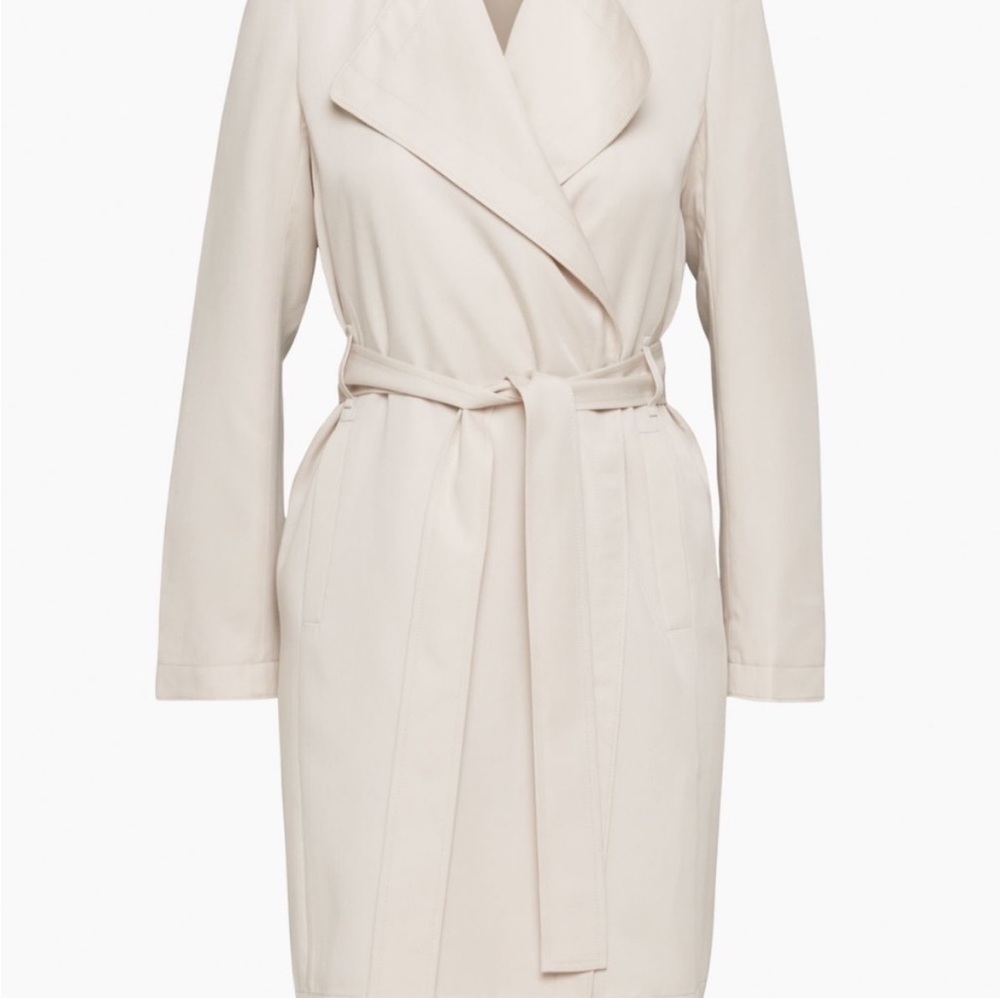 Babaton aritzia trench coat
